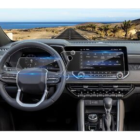 2023-2025 2026 Chevy Colorado Screen Protector for Chevy Colorado (Z71/ZR2/ZR2 Bison) (11.3Inch Navi+11Inch Dash), 9H Tempered Glass 2024 2025 Colorado Accessories Anti-Scratch&HD Transparent in Saudi Arabia