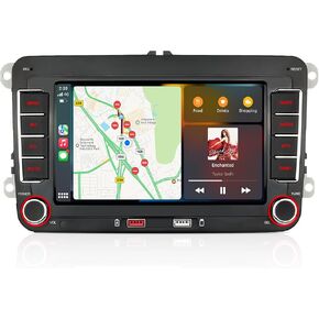 Car Radio for Volkswagen VW Golf MK5 MK6 Jetta Beetle Passat Sharan Tiguan Touran Seat Polo with Wireless Carplay & Android Auto, 7 inch VW Stereo Touch Screen Linux in Saudi Arabia