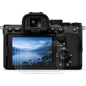 Custom Fit for SONY DSC-RX10 IV/III/II/RX10/RX10M2/RX10M3/RX10M4/A9 A7III A7R II Camera Screen Protector – 3-Pack 9H Hardness Tempered Glass, Full-Screen Edge-to-Edge, Crystal Clear, Bubble-Free in Saudi Arabia