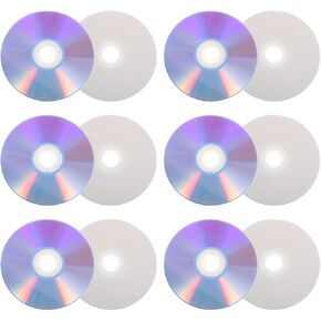 12pcs Audio DVD-r Blank Discs 4.7gb White Plastic Writable Media in Saudi Arabia