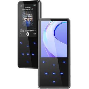 مشغل MP3 سعة 64 جيجابايت مع بلوتوث 5.3 للأطفال، وشاشة 2.4 بوصة، ومكبر صوت مدمج in Saudi Arabia