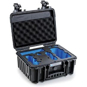 B&W International GmbH B&W Outdoor Case Type 6700 Empty Hard Case IP67 Empty Waterproof Inner Dimensions 53.5 x 36 x 22.5 cm Orange in Kuwait