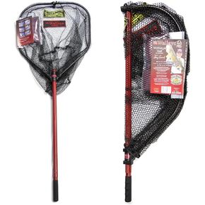 MW72NG Tournament Series Precision Landing Net, Red/Black, Hoop 20"X24" Length 72" in Kuwait