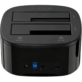 Plastics Hard Drive Dock with Wide Compatibility and Efficient Cooling External Storage Base for Home Use USB Docking Station in Kuwait