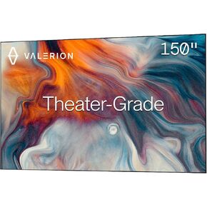 AWOL Valerion 120" Fixed Frame Projector Screen, 1.3 dB Gain, 80% PQE, 4K/8K Ultra HD, 3D Wall Mount Projector Screen, Works with Long Throw, Short Throw & Ultra Short Throw Projectors in Saudi Arabia