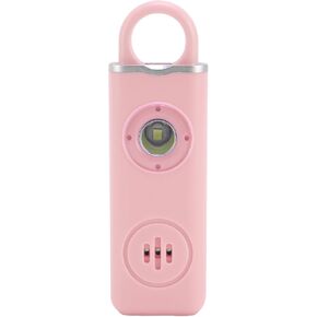 Zopsc Personal Safety Alarm for Women, 130DB Loud Sound Water Proof Emergency Safe Alarm Protection Keychain with Strobe Light for Seniors College Girls (Black) in Saudi Arabia