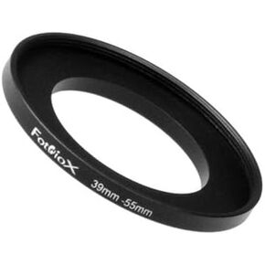 Fotodiox Metal Step Up Ring, Anodized Black Metal 39mm-55mm, 39-55 mm in Saudi Arabia