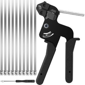 Stainless Steel Cable Ties Gun Kit: 150PCS 11.8" Zip Ties with Cable Tool in Kuwait