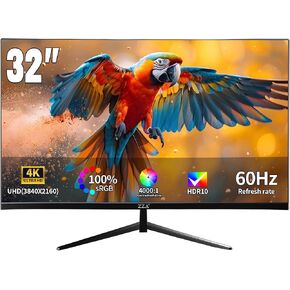 ZZA 34'' Gaming Monitor-165Hz/180Hz WQHD (3440x1440P) Ultrawide 34 White Curved Monitor,FreeSync for Tear-Free Gaming,120% sRGB, HDMI 2.1 & DP 1.4,PBP Mode,Wall Mountable in Saudi Arabia