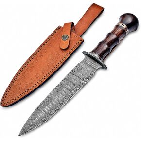 Handmade D2 Steel Dagger Knife, Fixed Blade, 10 inch Dual Edge Blade in Saudi Arabia