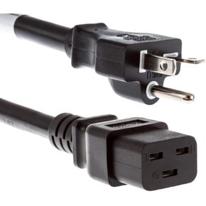 CablesAndKits 5-20P إلى C19 سلك طاقة عالي التحمل 6 أقدام، 20 أمبير/125 فولت، 12 AWG in Kuwait