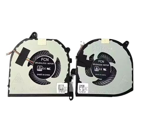 Replacement Laptop CPU+GPU Cooling Fan,Compatible ForDell，XPS 15 9570 7590 XPS15-9570 Precision 5540 5530 M5530 M5540 Series Fan in Saudi Arabia