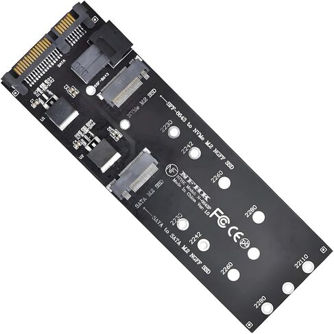Oculink SFF-8612 8611 to U.2 Kit M-Key to NVME PCIe SSD and NGFF to SATA Adapter for Mainboard in Saudi Arabia