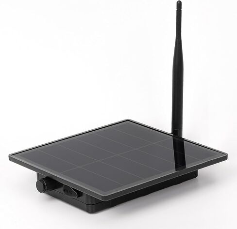 KEEPTEEN D5L-H4 Solar LoRa Kit, Mesh Repeater Node 5W Solar Panel with Heltec T114 LoRa Module, Compatible with Meshtastic/Meshcore, 915MHz & GPS, Quick Bluetooth Setup in Saudi Arabia