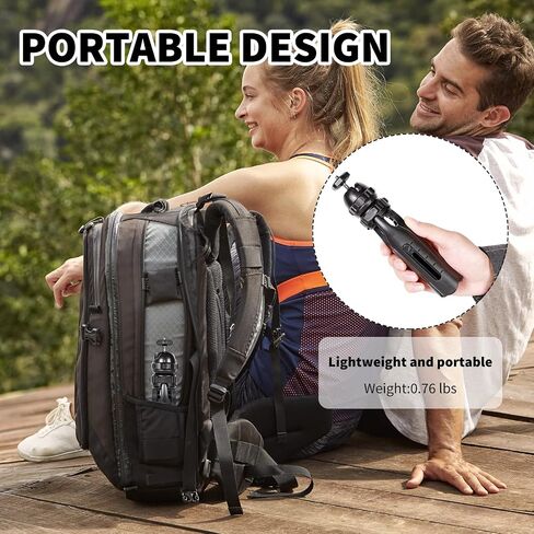 Lightweight Tripod Mount for Starlink Mini, Portable Satellite Mount with 360° Swivel Ball Head, Adjustable Holder for Camping, RV, Travel & Outdoor Activities in Saudi Arabia