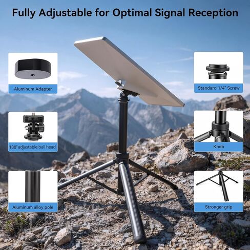 Starlink Mini Tripod Stand, Foldable Mini Mount for 2025 Starlink Mini in Saudi Arabia