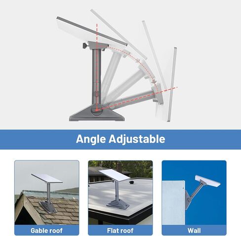 Yescom Starlink Mini Roof Mount Pivot Mounting Kit with Pipe Adapter Heavy in Saudi Arabia