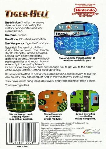 Tiger Heli - Nintendo NES in Saudi Arabia