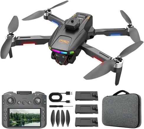 طائرات بدون طيار LF678 GPS مع كاميرا للبالغين 4K، شاشة 4.5 بوصة على وحدة التحكم in Kuwait
