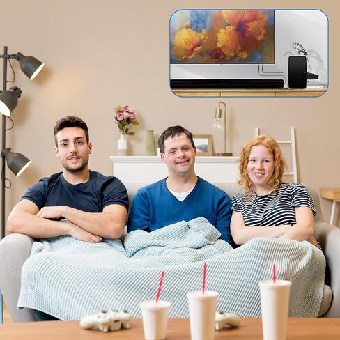 1 in 2 Out Digital Optical Audio Splitter Cable Fiber Optic Splitter for TV Sound Bar Receiver and Home Theater System in Saudi Arabia