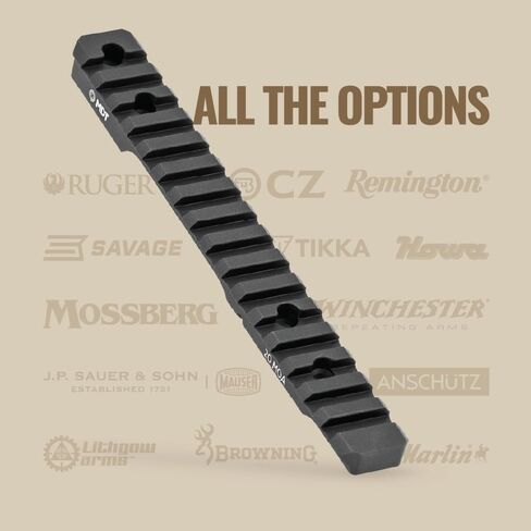 حامل MDT Pic Rail متوافق مع Remington 700 LA، 20 MOA، BLK in Kuwait