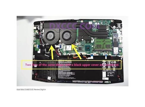Laptop Air Fan,Compatible for Acer AN515-52 AN515-53-52FA N17C1 | Compatible For Nitro AN515-52 AN515-53-52FA N17C1 FCN FJCL DC28000JRF0 in Saudi Arabia