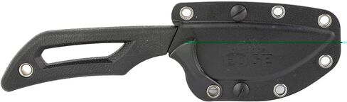 OUTDOOR EDGE | Pivot | Full Tang 2.5" Drop Point Fixed Blade Knife with Sheath | EDC Knife for Men with Rotating Clip for Vertical, Angled, or Horizontal Carry | Perfect Outdoor and Survival Knife in Kuwait