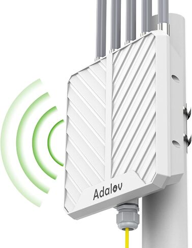 Adalov AX3000 Outdoor WiFi 6 Access Point, Dual Band, POE, IP67 in Kuwait