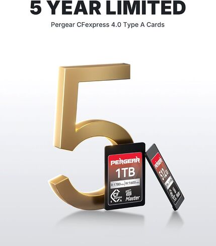 بطاقة ذاكرة بيرجير 256 جيجابايت CFexpress 4.0 نوع A VPG200 (السلسلة الرئيسية) in Kuwait