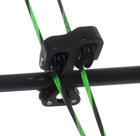 SAS Aluminum Compound Bow Cable Guard Roller Slide String Splitter in Saudi Arabia