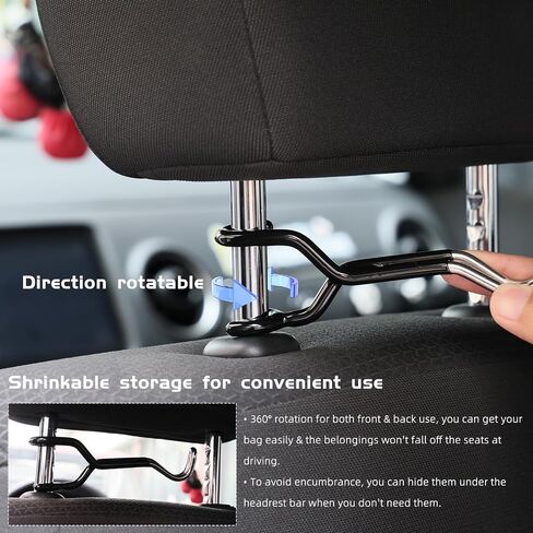 Bow Hanger for Truck Archery Hunting Shooting Compound Bow Bracket Stand Bow Holder Headrest Mount Metal Material Hangers Car Vehicle Storage and Hunting Transport Holder in Saudi Arabia