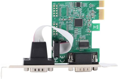 بطاقة تسلسلية PCIE موثوقة بمنفذين PCI Express X1 إلى RS232 in Kuwait