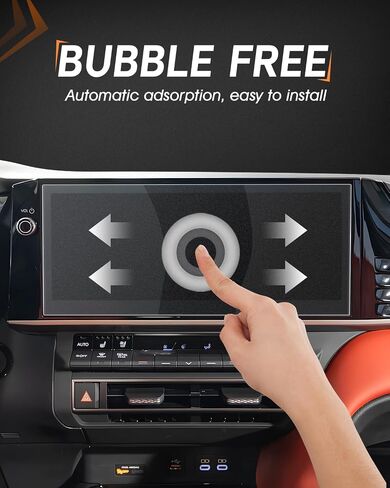 CDEFG Matte Anti Glare for 2025 2026 Toyota Camry Screen Protector, 12.3 Inch Touchscreen, Camry (XLE, XSE) 2025 Accessories Matte Tempered Glass in Saudi Arabia