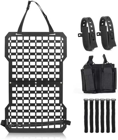 Truck Gun Rack Molle Seat Back Organizer Gun Holder Molle Panel for Vehicles Tactical Truck Mount Panels in Kuwait