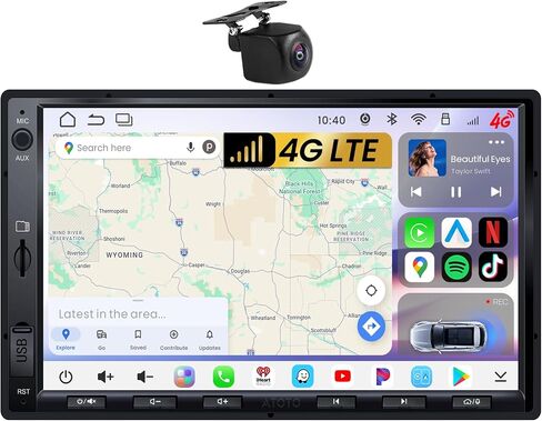 ATOTO S8L 7" Double Din Car Stereo, 4G LTE, Wireless CarPlay & Android Auto in Saudi Arabia