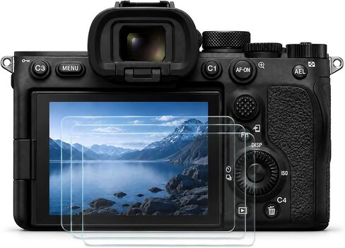 Custom Fit for SONY DSC-RX10 IV/III/II/RX10/RX10M2/RX10M3/RX10M4/A9 A7III A7R II Camera Screen Protector – 3-Pack 9H Hardness Tempered Glass, Full-Screen Edge-to-Edge, Crystal Clear, Bubble-Free in Saudi Arabia