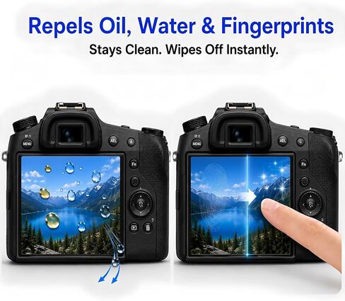 Custom Fit for SONY DSC-RX10 IV/III/II/RX10/RX10M2/RX10M3/RX10M4/A9 A7III A7R II Camera Screen Protector – 3-Pack 9H Hardness Tempered Glass, Full-Screen Edge-to-Edge, Crystal Clear, Bubble-Free in Saudi Arabia