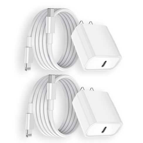 iPhone Charger Fast Charging,Fast Charger iPhone 20W PD 6FT USB C Wall Plug in Kuwait