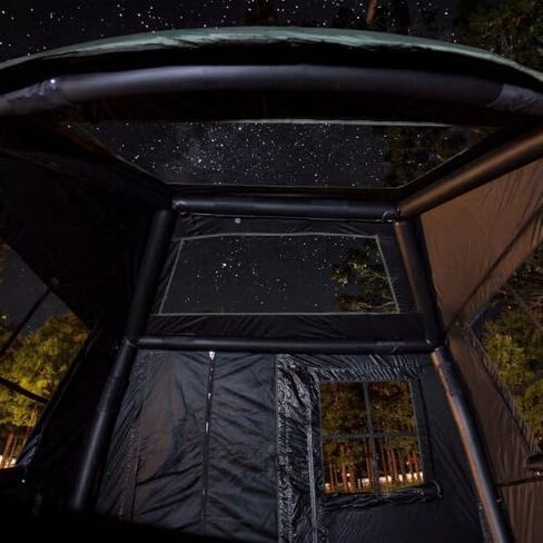 Night Cat Inflatable Camping Tent: 60 Second Easy Set Up for 4 Persons in Saudi Arabia