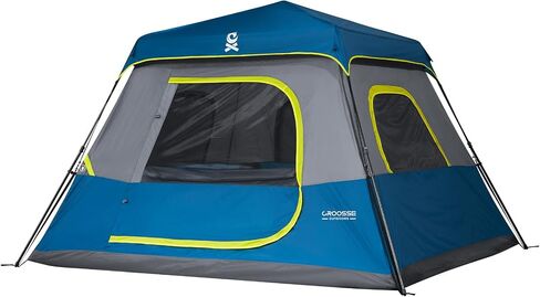 4/6 Person Instant Cabin Tent with Rainfly, Easy Setup Family Camping Tent in Saudi Arabia