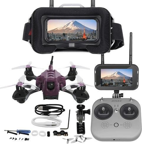 Tinyhawk Lite Adventure RTF Kit Ready to Fly FPV Drone Kit with Goggles and Controller E8 ELRS 1s 65mm Outdoor Quadcopter with Camera Set in Saudi Arabia