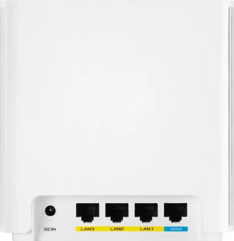 ASUS - ZenWifi XD6 AX5400 Dual-Band Mesh Wi-Fi 6 System (3-Pack) - White (Renewed) in Saudi Arabia