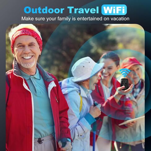 SCHOK 4G LTE Portable WiFi - Cat 12 Mobile Hotspot Travel Router, 600Mbps Download High Speed, Dual Bands (2.4GHz/5GHz), Compatible with Verizon, T-Mobile, AT&T in Saudi Arabia