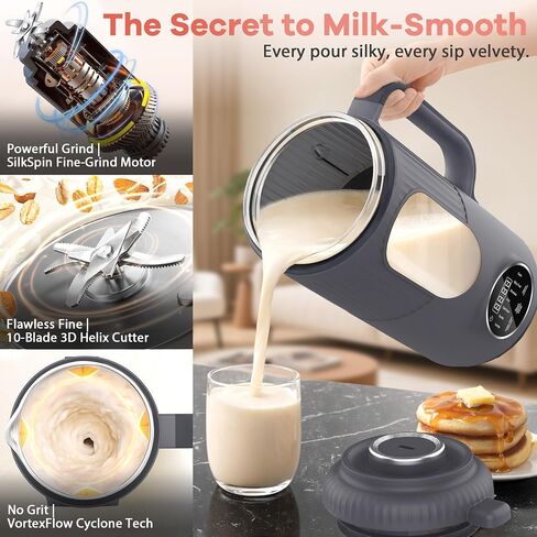 Nut Milk Maker Machine, Automatic Soy Milk Maker, Small Countertop Blender in Saudi Arabia
