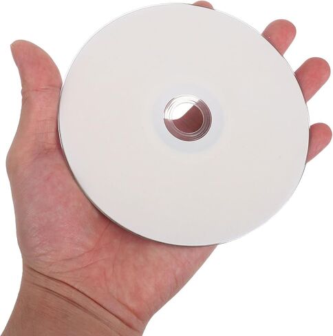 VICASKY 12pcs Blank DVD-r Writable Discs 4.7gb Capacity High Fidelity Sound Plastic Recordable Blank DVDs for Audio and Data Backup Suitable for Office and Classroom Use in Saudi Arabia