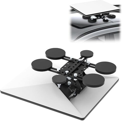 225lbs Starlink Mini Magnetic Mount, Starlink Mini Magnetic Roof Mounting Kit, Adjustable Tilt for RV/Boat/Pickup in Kuwait