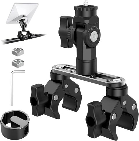 Starlink Mini/V5 2 C-Clamp Mount, Fits RV/Boat Poles in Saudi Arabia