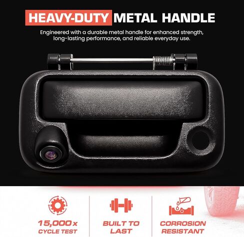 Ford Tailgate Handle Backup Camera OEM Kit, Compatible with 2004-2014 Ford F150, 2008-2016 F-250/F-350/F450/F550 Super Duty, 2007-2010 Explorer Rear View Reverse Camera Accessories OE 8L3Z-9943400-AC in Saudi Arabia