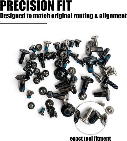 Full Screw Set Replacement for iPad 6 6th Gen 9.7 Inch 2018 - Complete Internal Screws Repair Kit with 3 Professional Screwdrivers - Compatible with Model A1893 A1954 in Saudi Arabia
