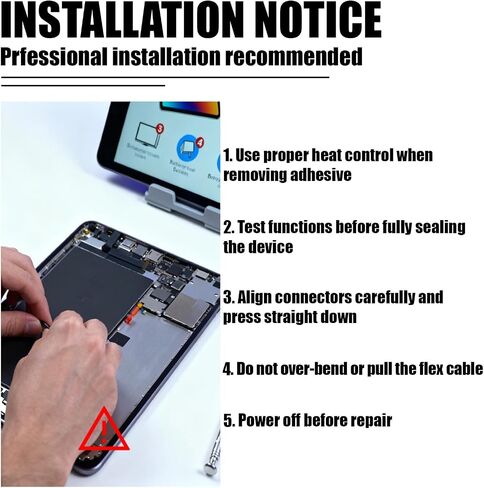Full Screw Set Replacement for iPad 7 7th Gen 10.2 Inch 2019 - Complete Internal Screws Repair Kit - Compatible with Model A2197 A2200 A2198 in Saudi Arabia